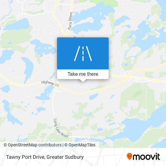 Tawny Port Drive map