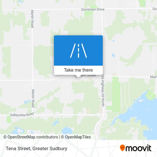Tena Street map