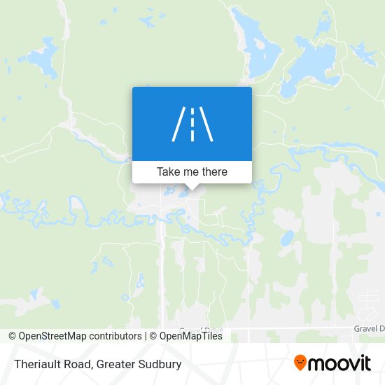 Theriault Road map