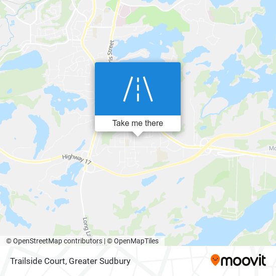 Trailside Court map