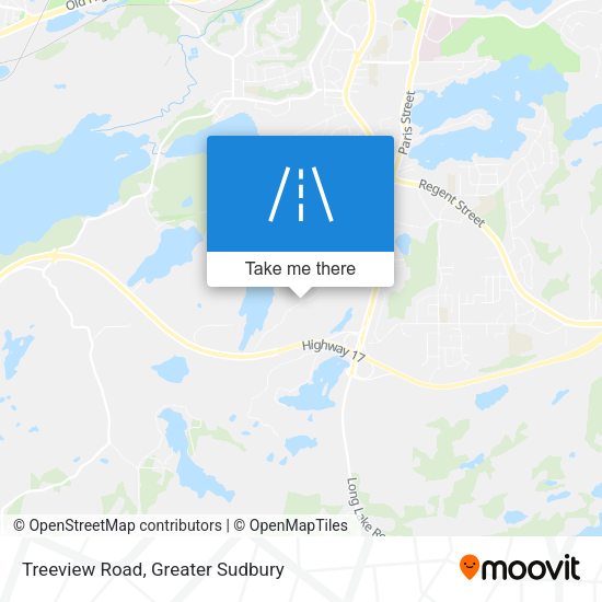 Treeview Road map