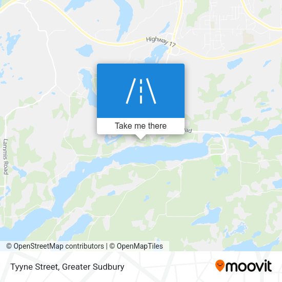 Tyyne Street map
