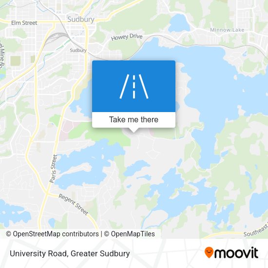 University Road map
