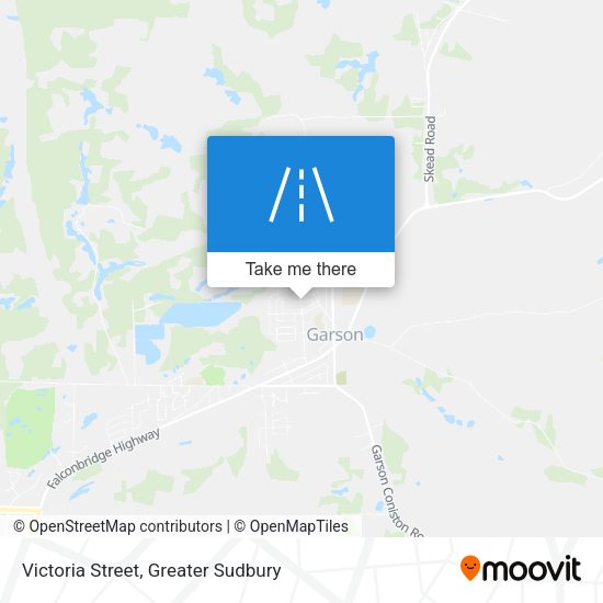 Victoria Street map