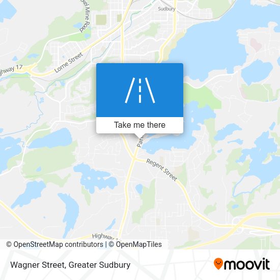 Wagner Street map