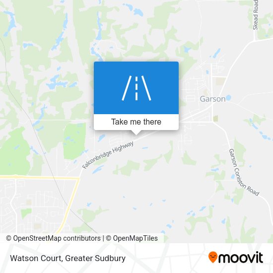 Watson Court map