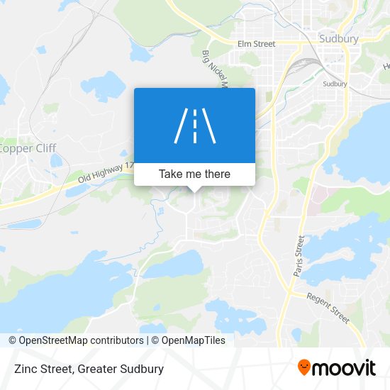 Zinc Street map