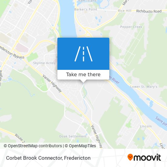 Corbet Brook Connector plan