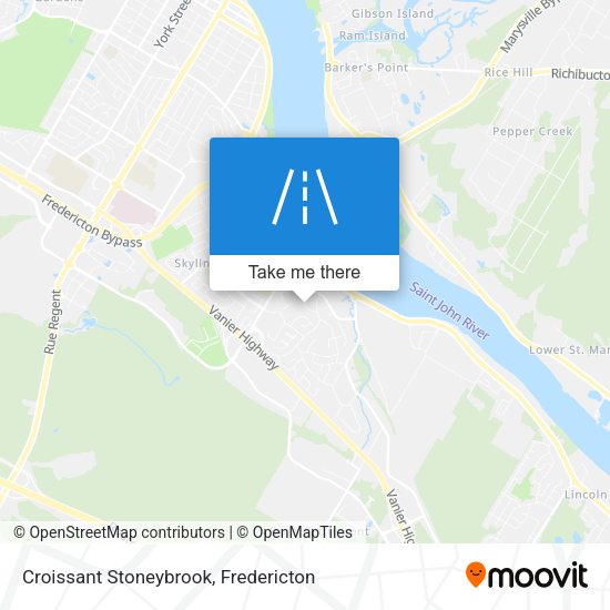 Croissant Stoneybrook map