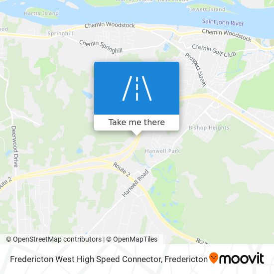Fredericton West High Speed Connector plan
