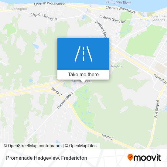 Promenade Hedgeview map