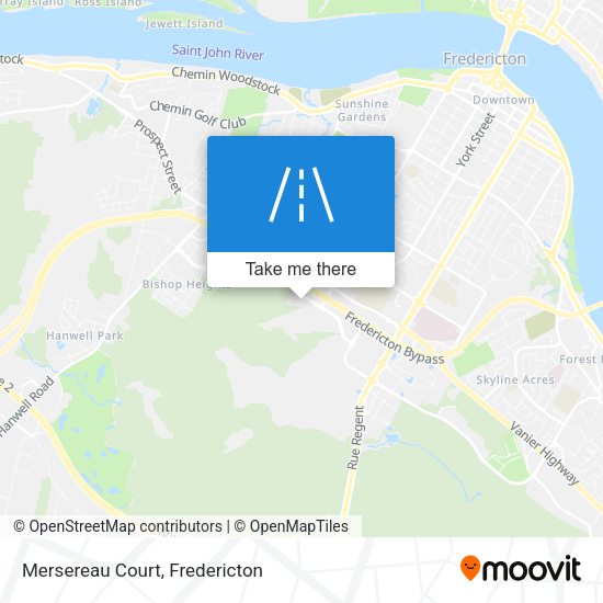 Mersereau Court map