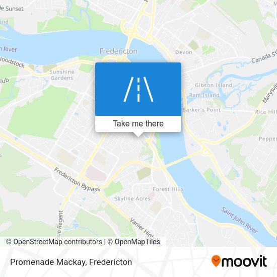 Promenade Mackay map