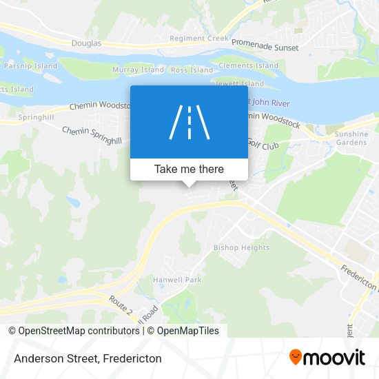 Anderson Street map