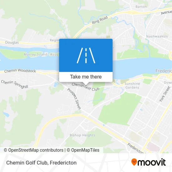 Chemin Golf Club map