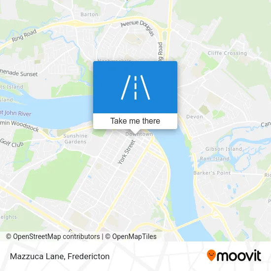 Mazzuca Lane map