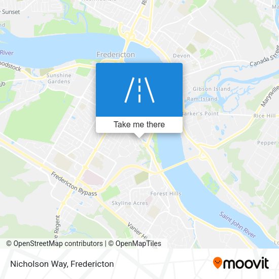 Nicholson Way plan