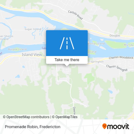 Promenade Robin map