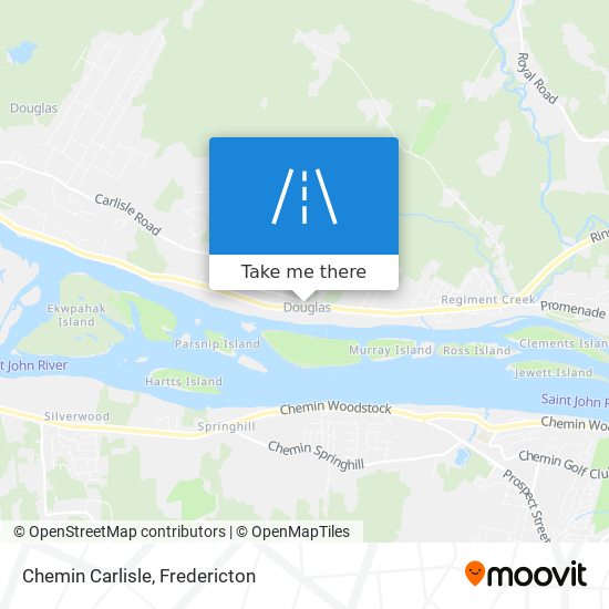 Chemin Carlisle plan