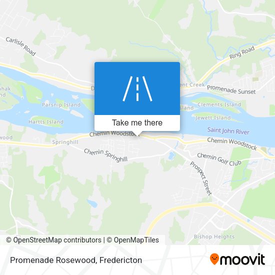 Promenade Rosewood map