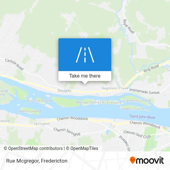 Rue Mcgregor map