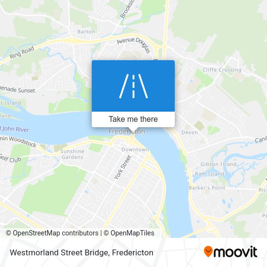 Westmorland Street Bridge map