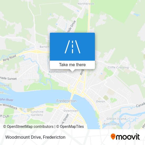 Woodmount Drive map