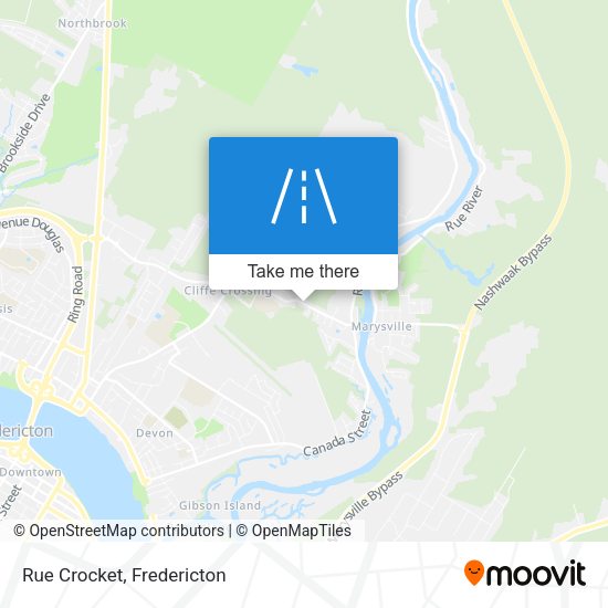 Rue Crocket plan