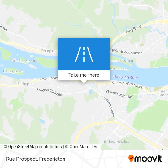 Rue Prospect map