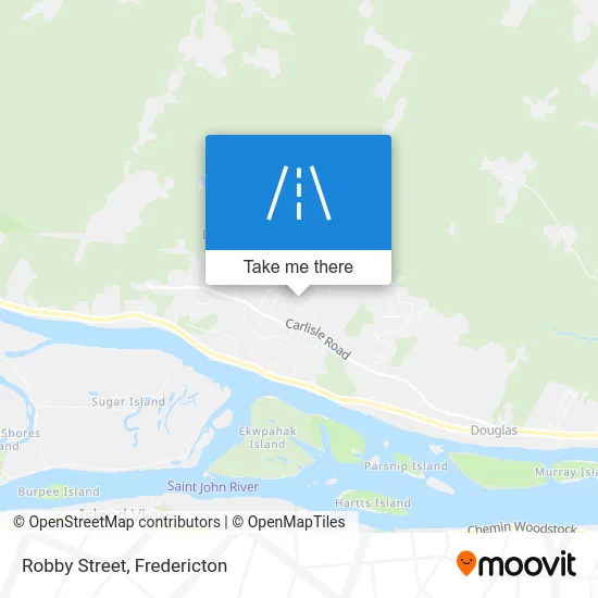 Robby Street map