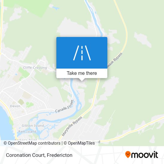 Coronation Court map