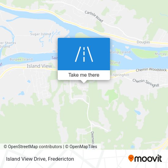 Island View Drive map