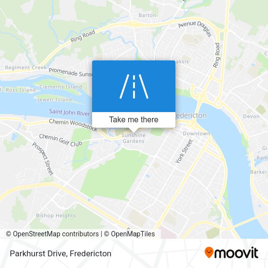 Parkhurst Drive map