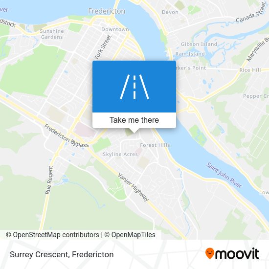 Surrey Crescent plan
