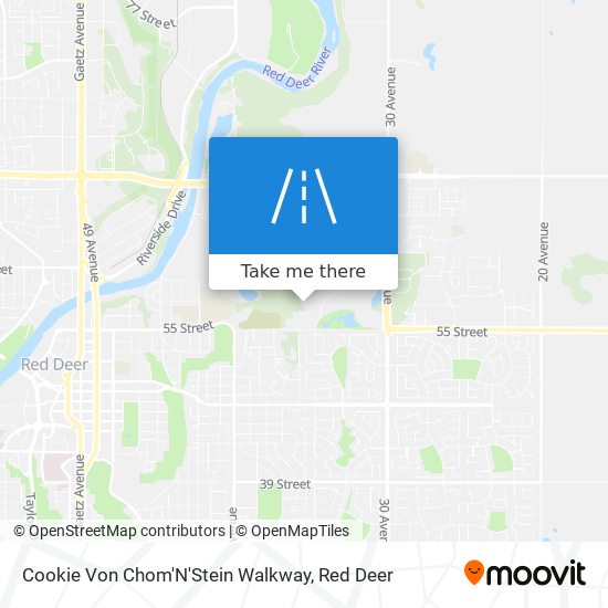 Cookie Von Chom'N'Stein Walkway map