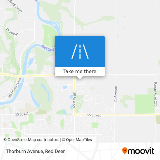 Thorburn Avenue map