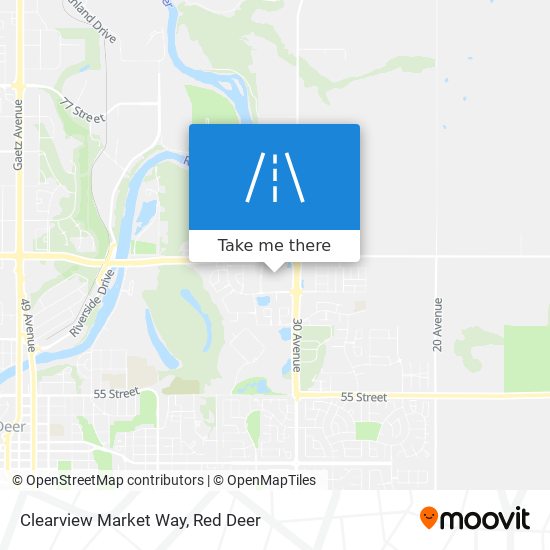 Clearview Market Way map