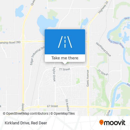 Kirkland Drive map