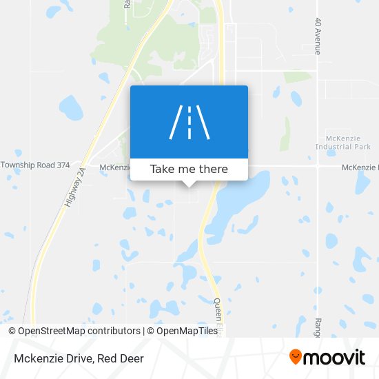 Mckenzie Drive map