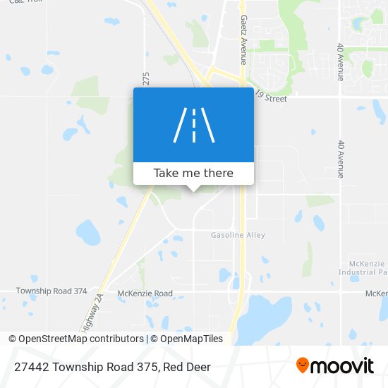 27442 Township Road 375 map