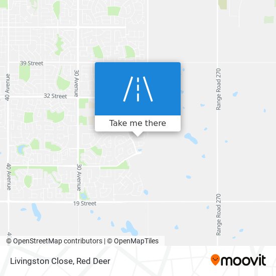 Livingston Close map
