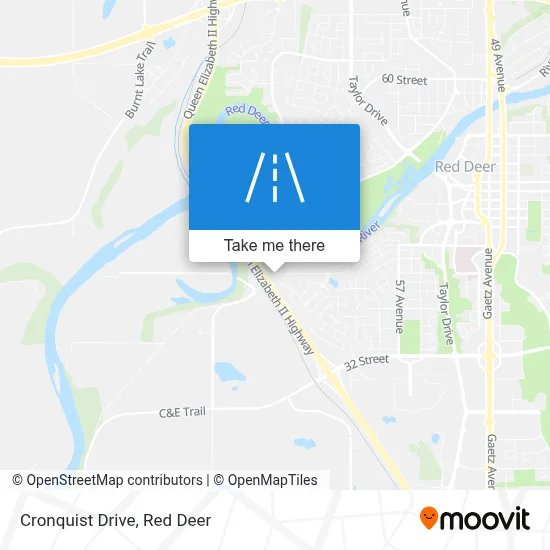 Cronquist Drive map