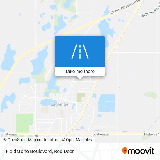 Fieldstone Boulevard map