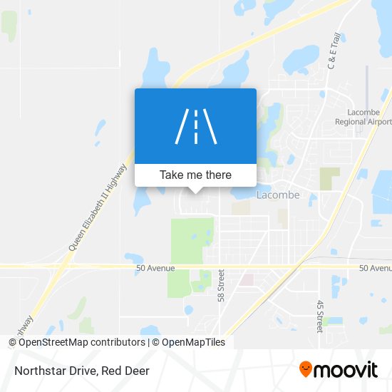 Northstar Drive map