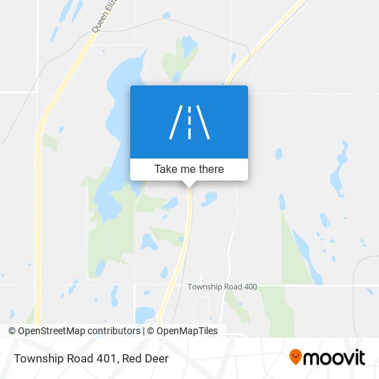 Township Road 401 map