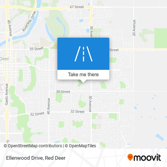 Ellenwood Drive map