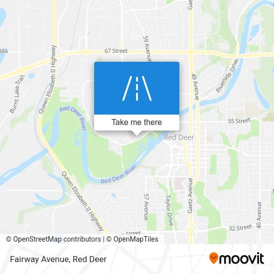 Fairway Avenue map
