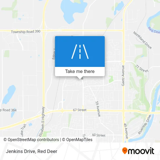 Jenkins Drive map