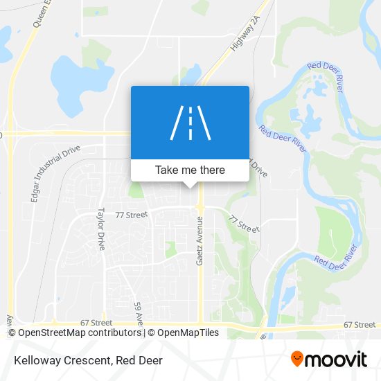 Kelloway Crescent map
