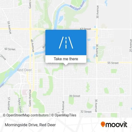 Morningside Drive map
